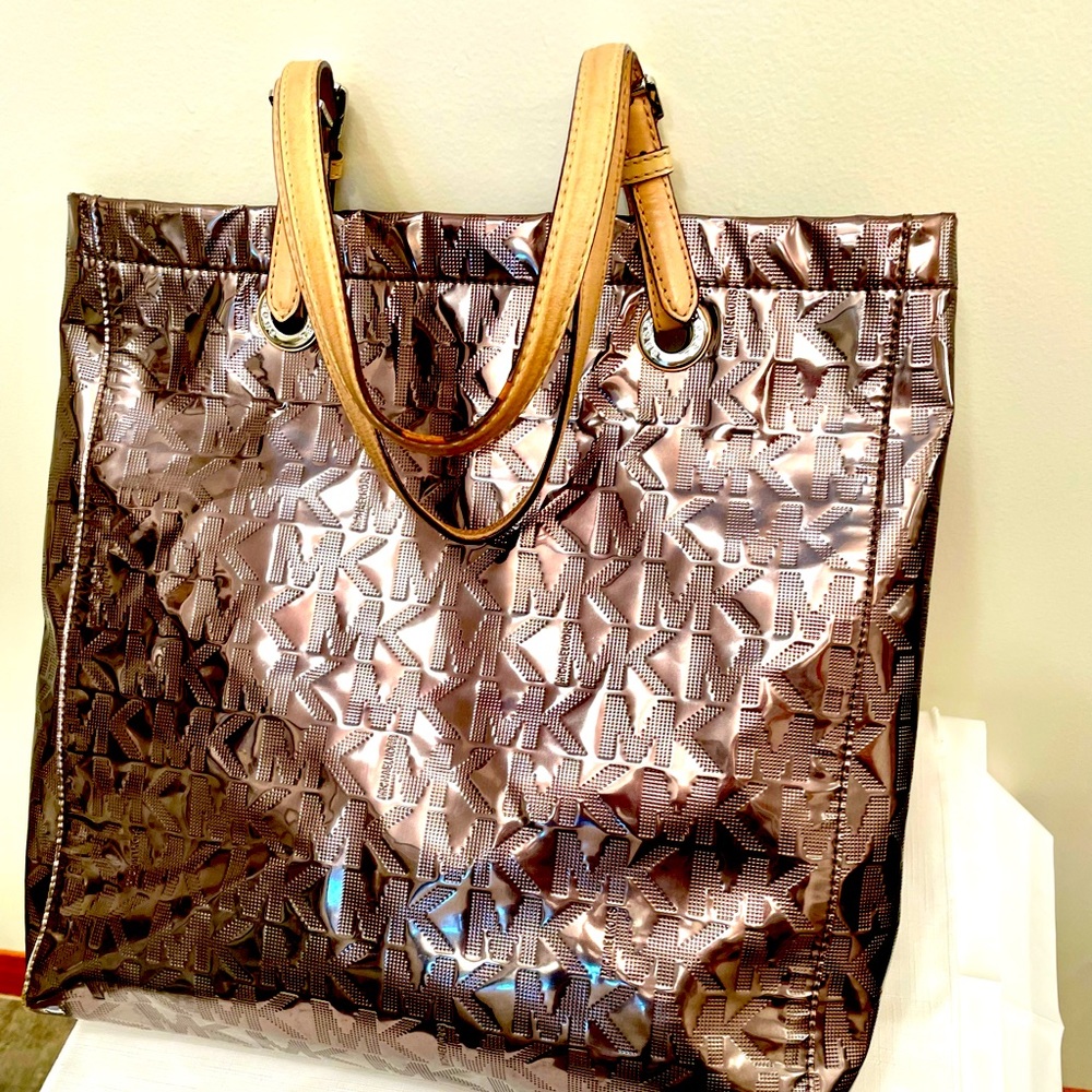 Michael Kors Tote Metalic